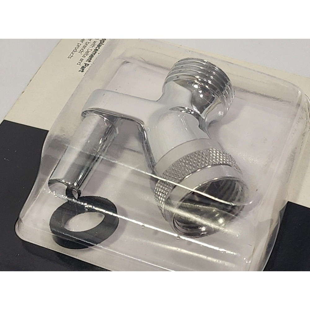 DELTA Chrome Shower Arm Pin Mount No. 75015‎ for Hand-held Showers NEW - Picture 4 of 5